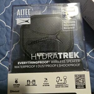Altec Lansing HydraTrek Waterproof Wireless Speaker - Black
